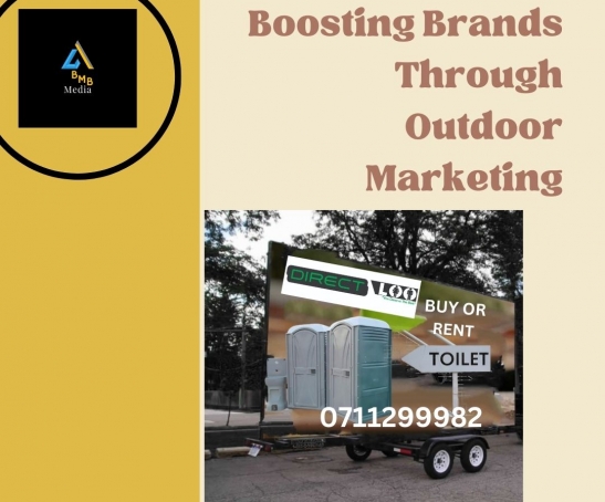 Movable billboard in kenya